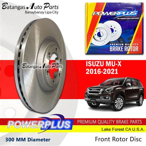 FRONT ROTOR DISC ISUZU MU.